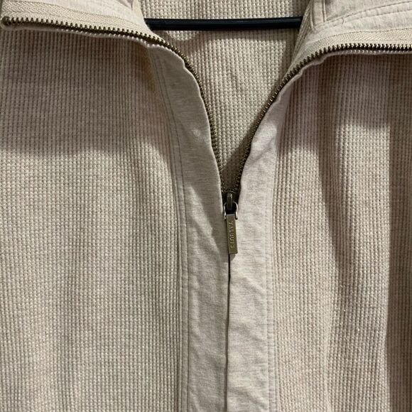 Talbots Tan Zip-Up Light Jacket — Size M - Picture 4 of 6